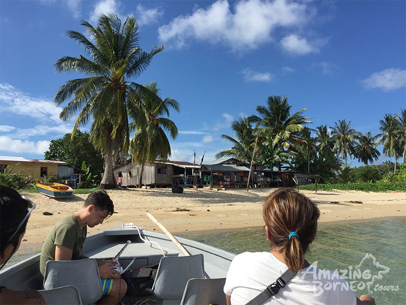 fishing village at sabah