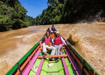 4D3N Orou Sapulot - Mystical Borneo Cave & Pinnacles Adventure with Kalimantan Boat Ride