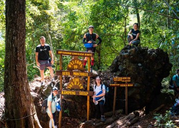 2D1N Aura Montoria - Jungle Trekking, Adventure Caving, Cliff Jumping