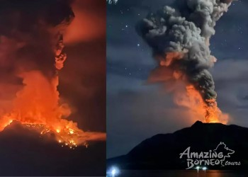 Sabah & Sarawak Flights Cancelled Due to Indonesia Volcano