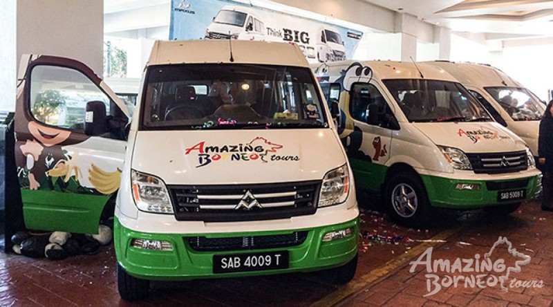 Better Comfort, Better Safety for Tourists. Amazing Borneo Tours is Proud to be the First to Own Maxus Tourist Passenger Van in East Malaysia