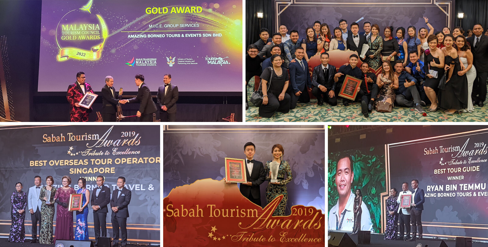 Awards and Recognition Best Tour Operator Sabah Tourism