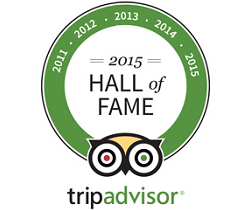 TripAdvisor Certificate of Excellence