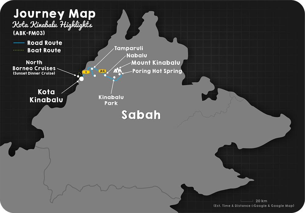 Kota Kinabalu Highlights 4 Days: Amazing Borneo Tours Itinerary
