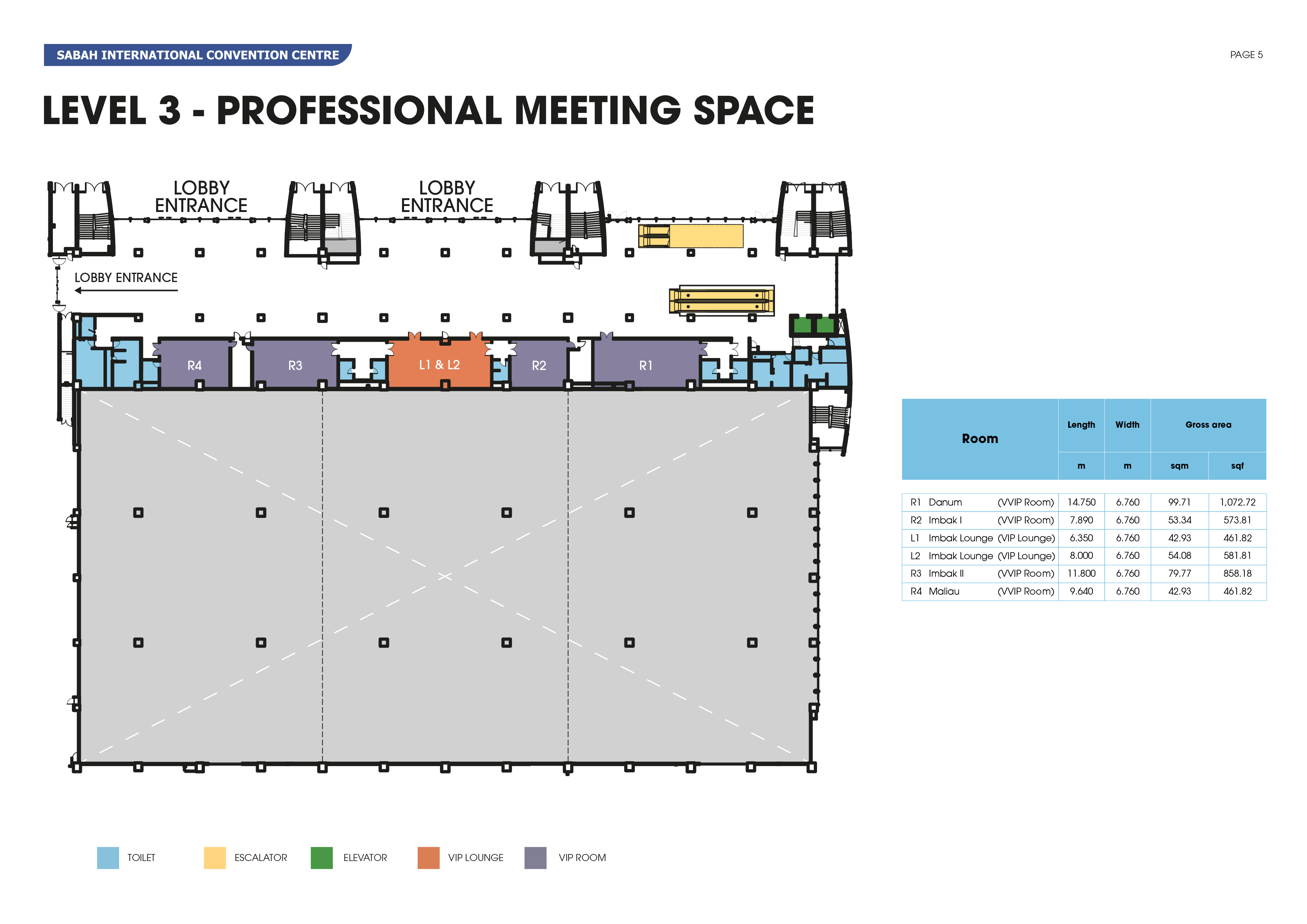 Level 3 - Professional Meeting Space