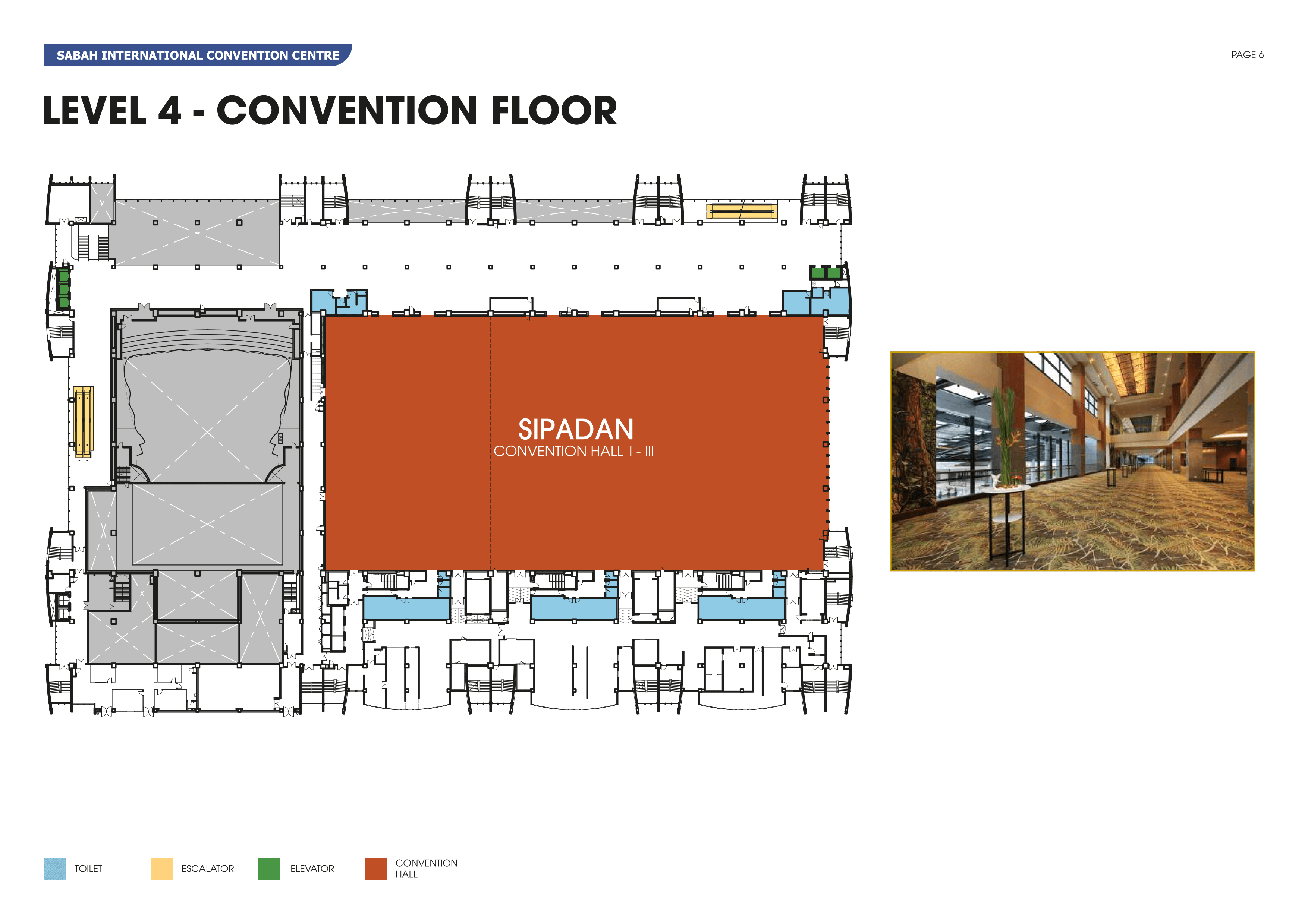 Level 4 - Convention Floor