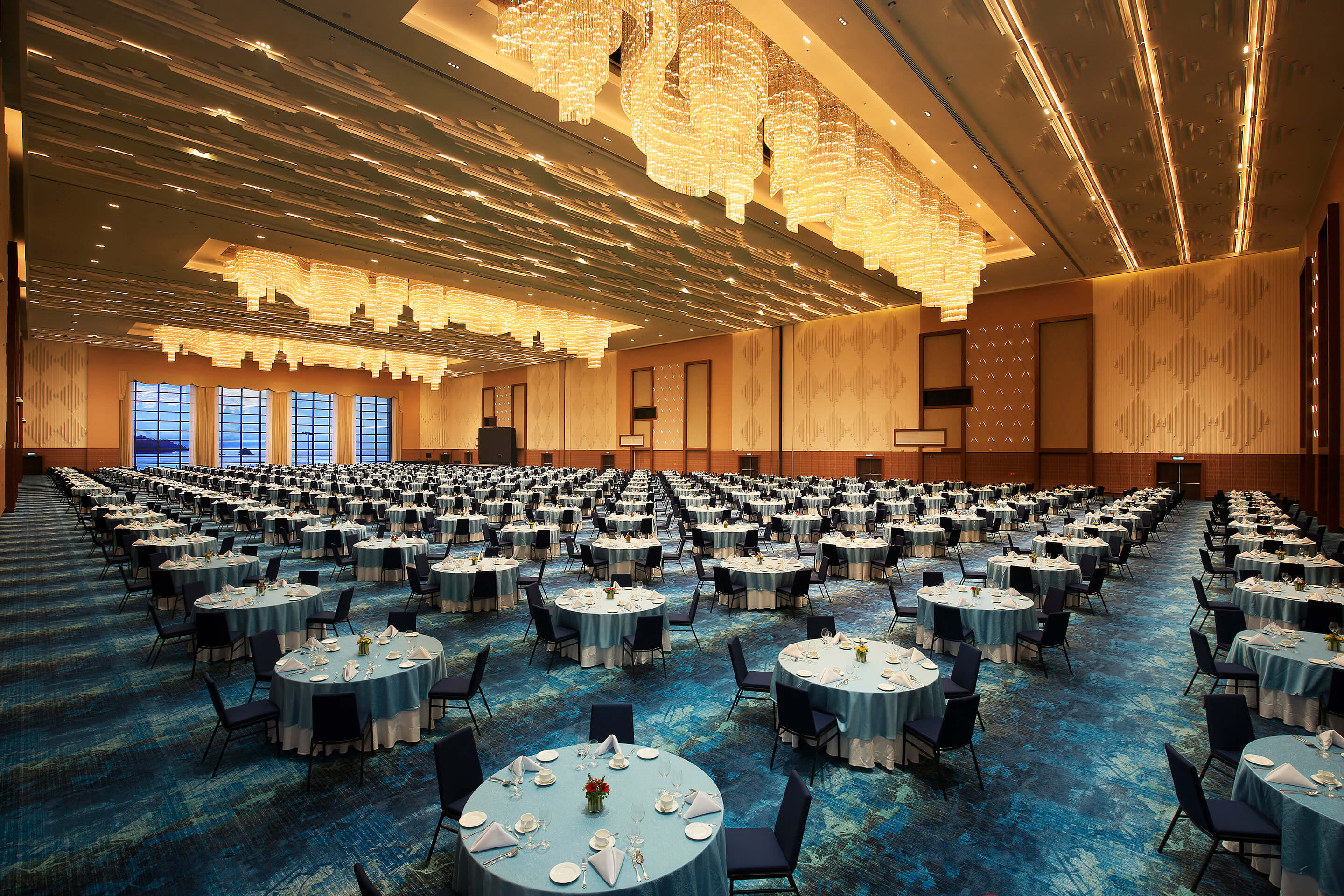 SICC Level 4 Sipadan Convention Hall Banquet Setup