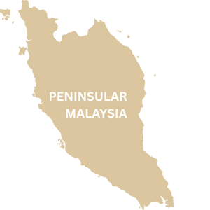 Peninsular Malaysia Map