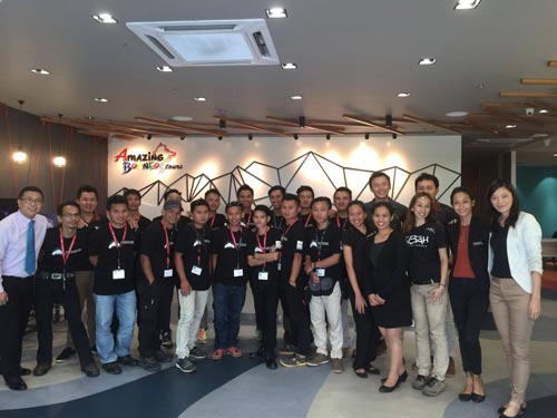Amazing Borneo team and mountain guides