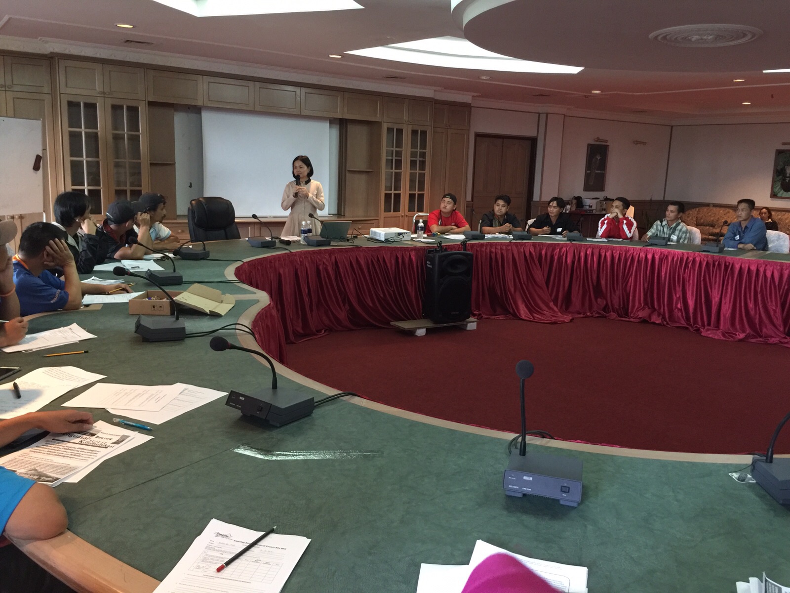 Communication workshop at Kinabalu National Park