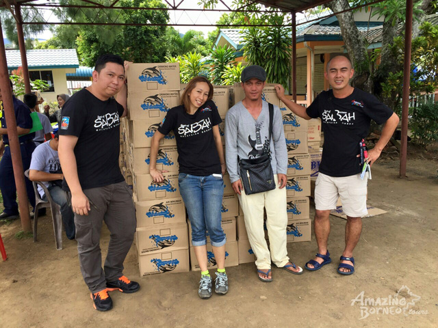 Legacy photograph from the Ranau water relief account