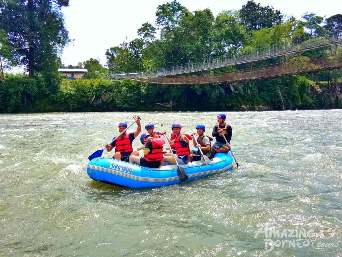 White Water Rafting - Kiulu (Grade 1-2) - Amazing Borneo Tours