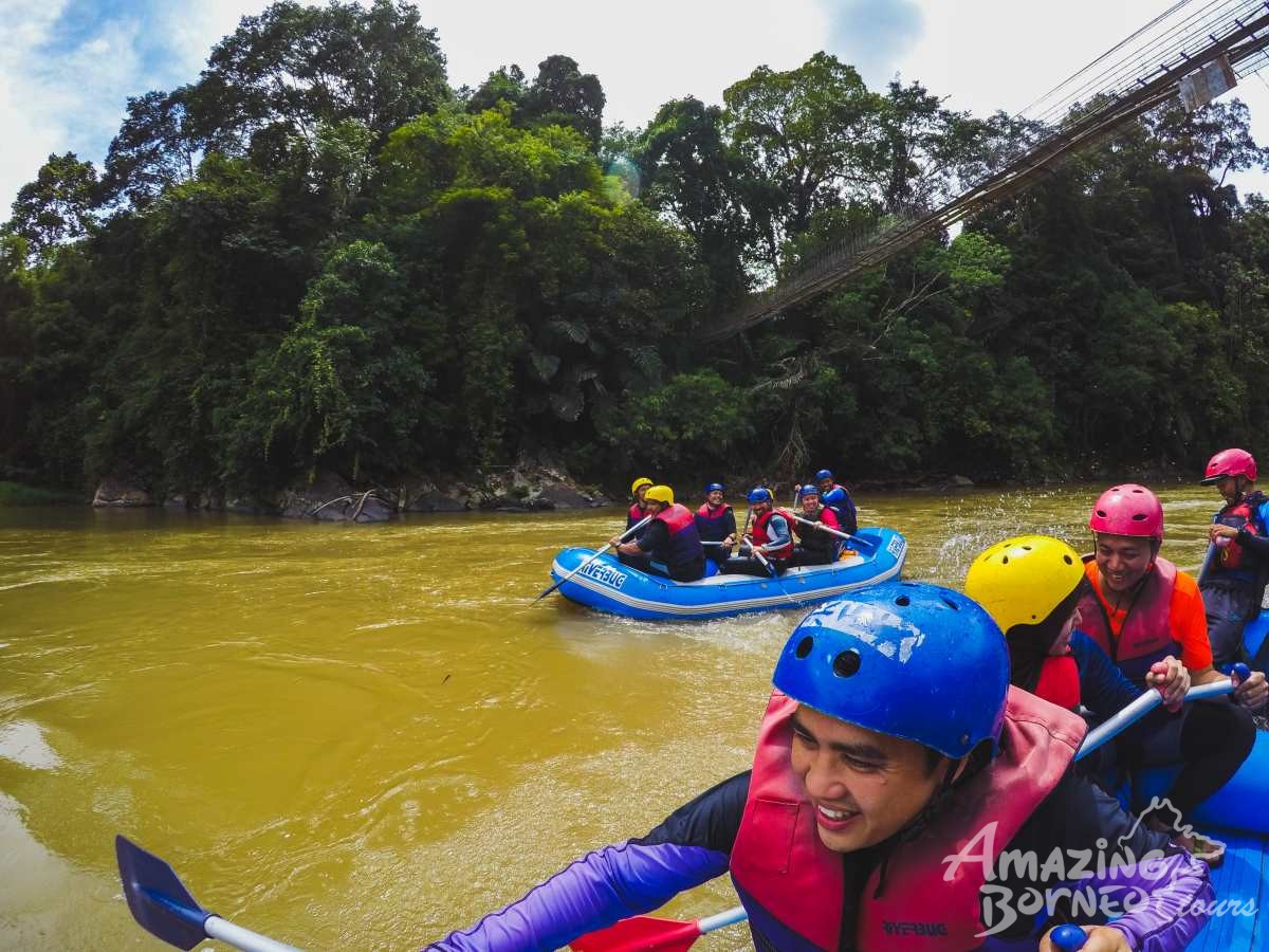 White Water Rafting - Kiulu (Grade 1-2) - Amazing Borneo Tours