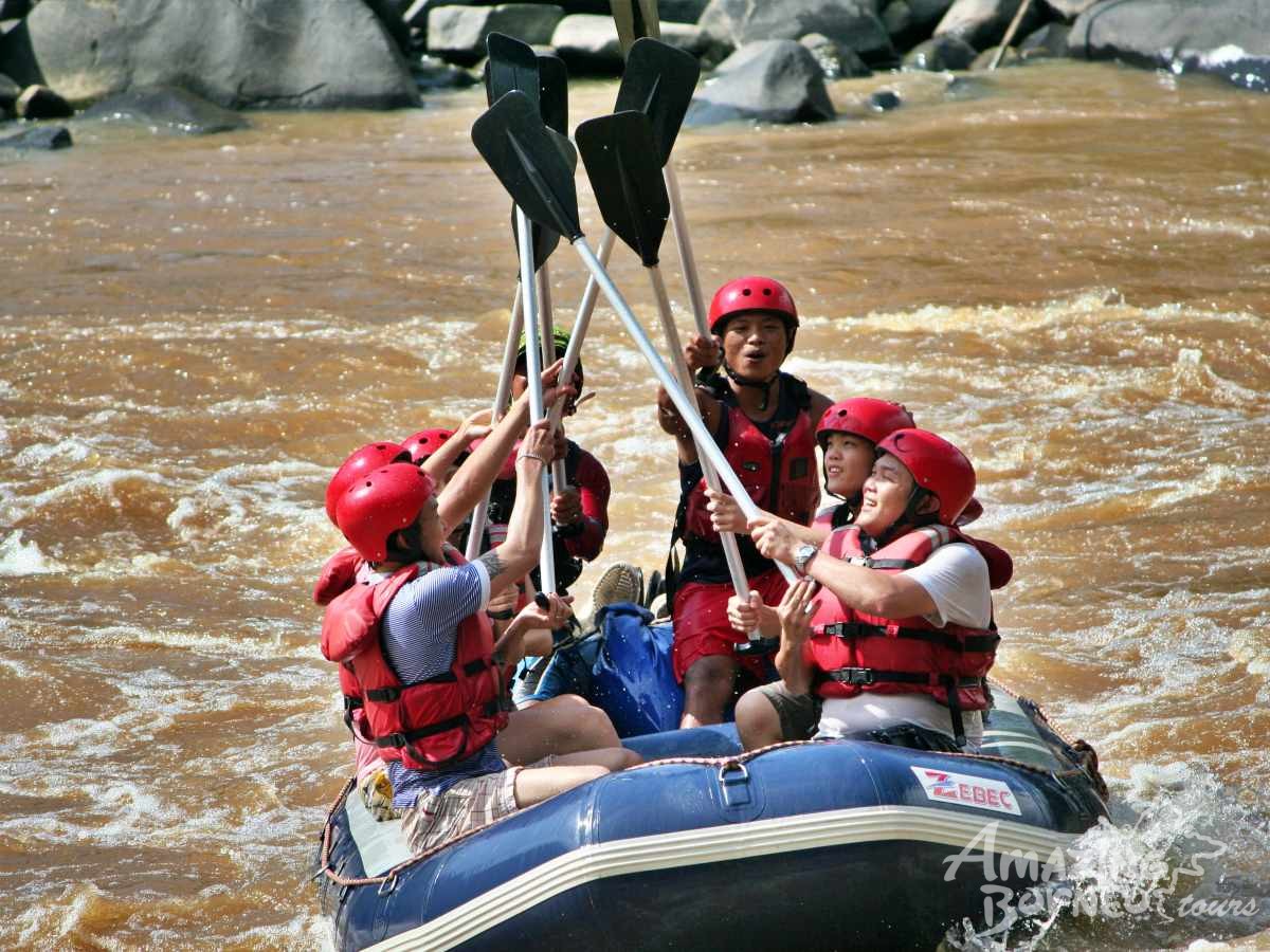 White Water Rafting - Padas (Grade 3-4) - Amazing Borneo Tours