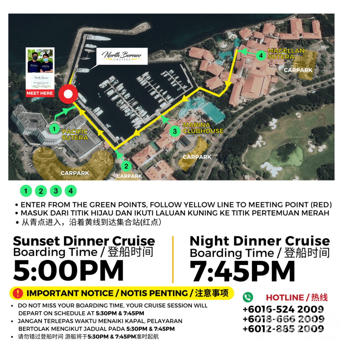 North Borneo Cruises - KK City Night Dinner Cruise - Amazing Borneo Tours