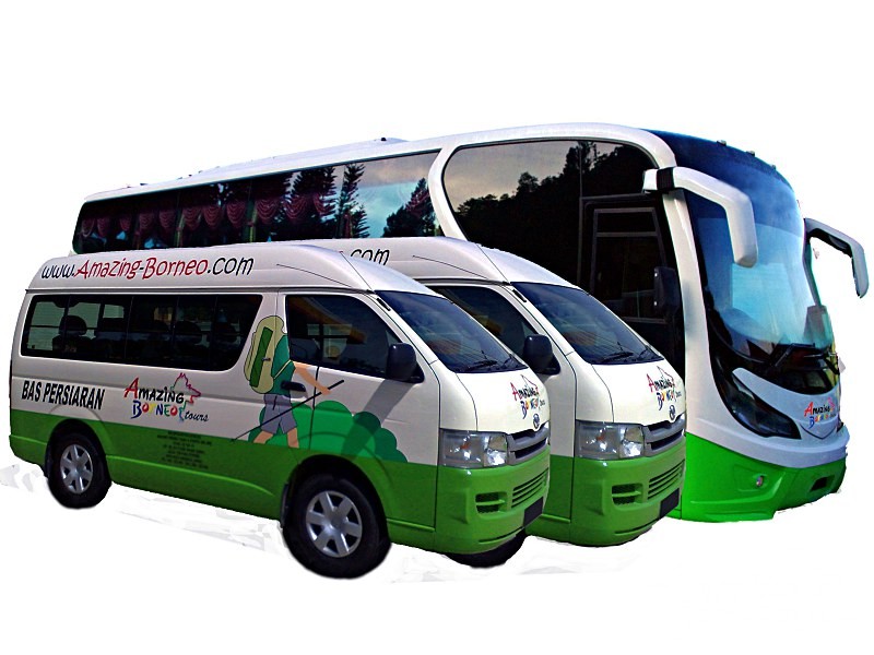 Kota Kinabalu Van & Bus Charter - Amazing Borneo Tours