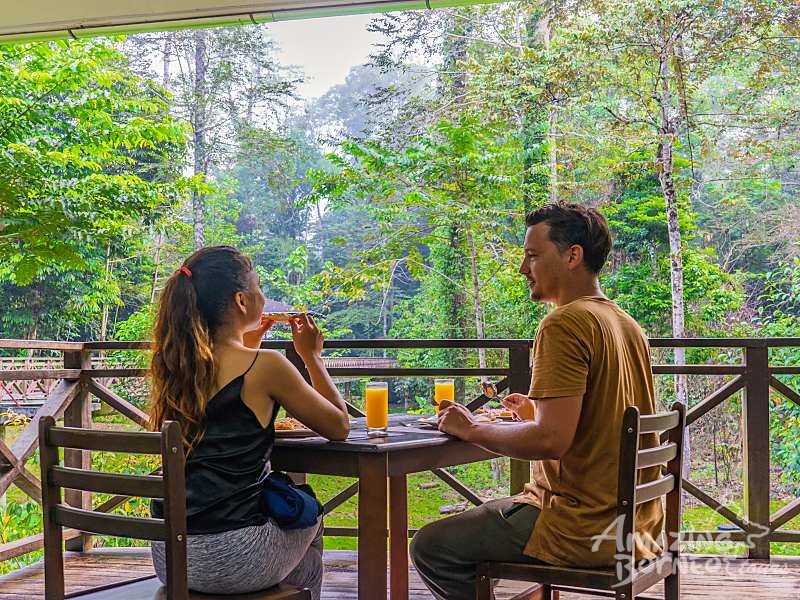 4D3N Kawag Nature Lodge - Borneo Rainforest Wildlife Adventures - Amazing Borneo Tours