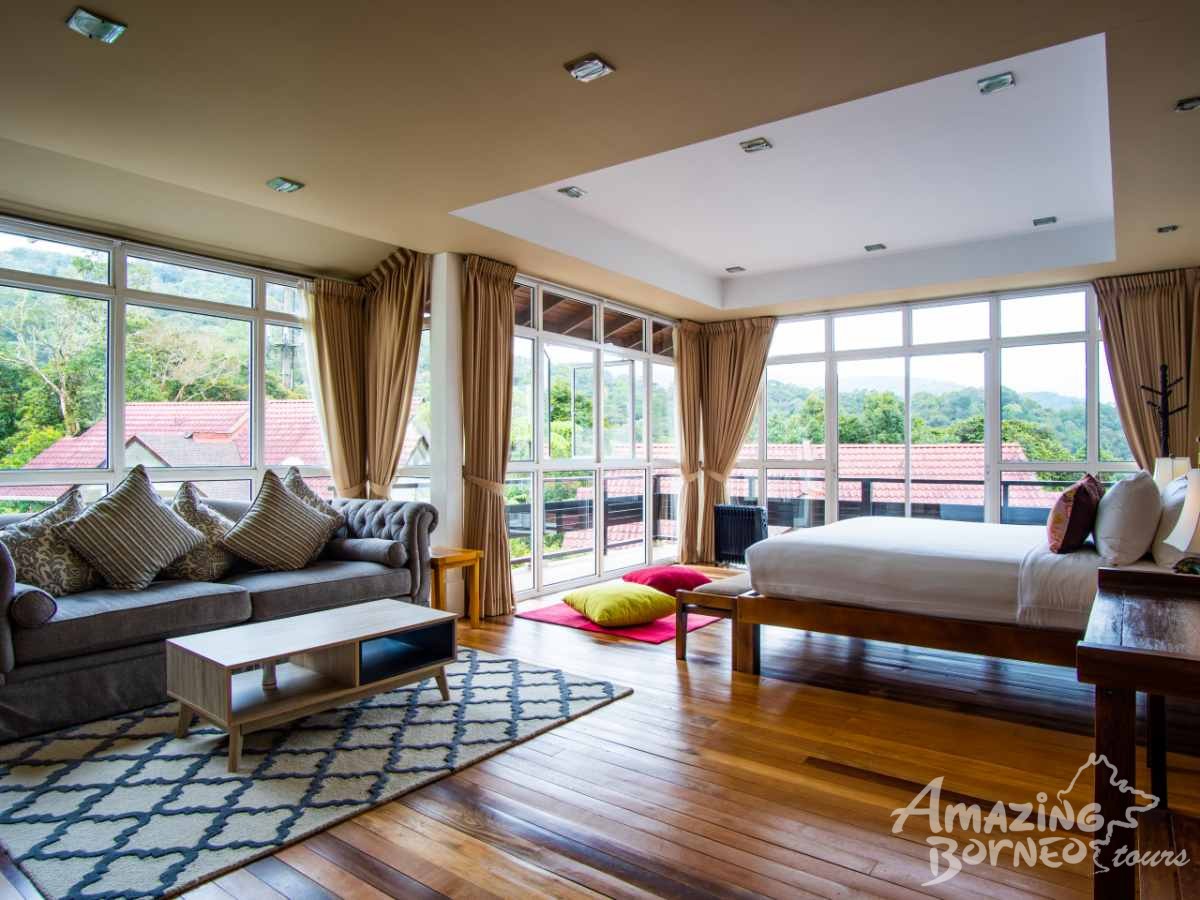 Kinabalu Park Premier Chalet - Rajah Lodge - Amazing Borneo Tours