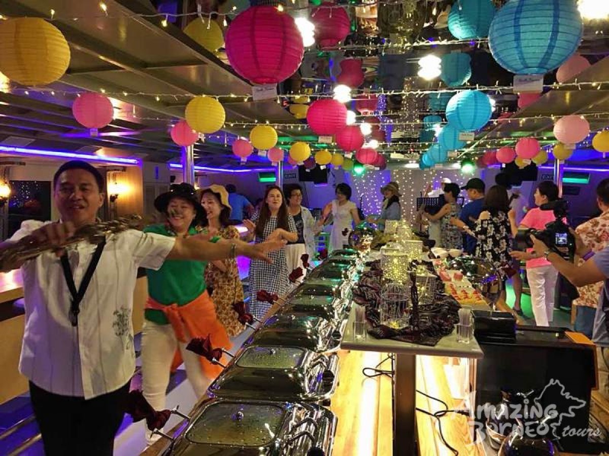 North Borneo Cruises - KK City Waterfront Night Cruise - Amazing Borneo Tours