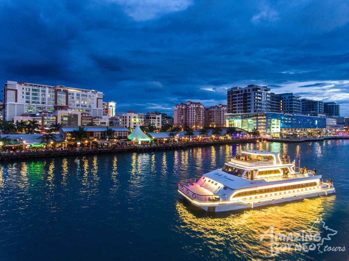 Best Deals for North Borneo Cruises - KK City Waterfront Night Cruise