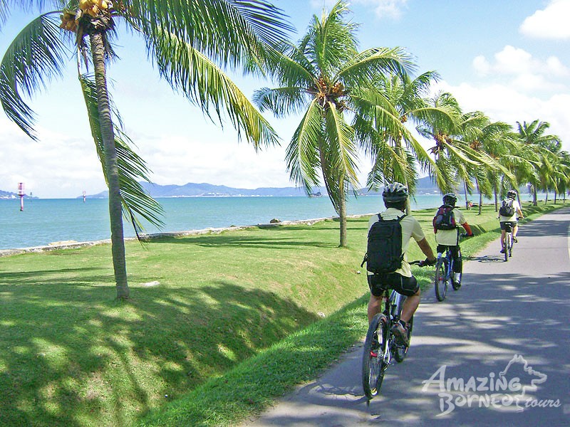 hebergement kota kinabalu avec location de bicyclettes