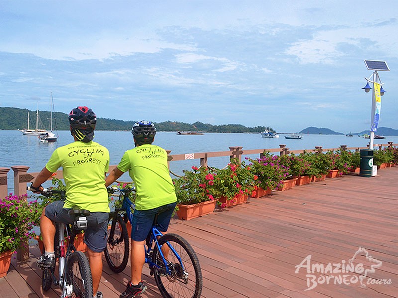 hebergement kota kinabalu avec location de bicyclettes