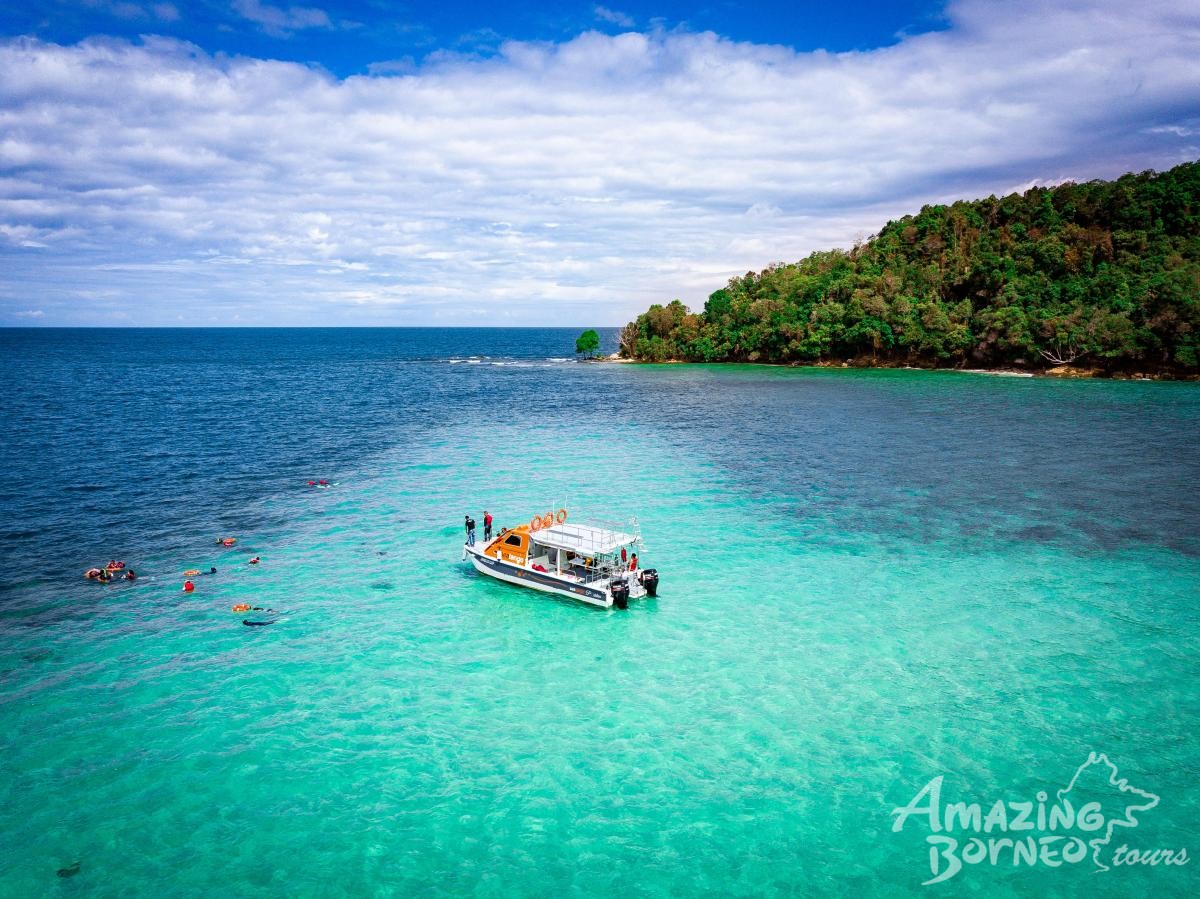 Fun Boat Snorkeling + Island Visit  - Amazing Borneo Tours