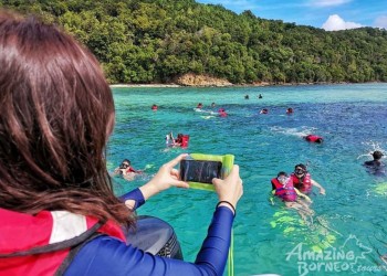 Fun Boat Snorkeling + Island Visit 