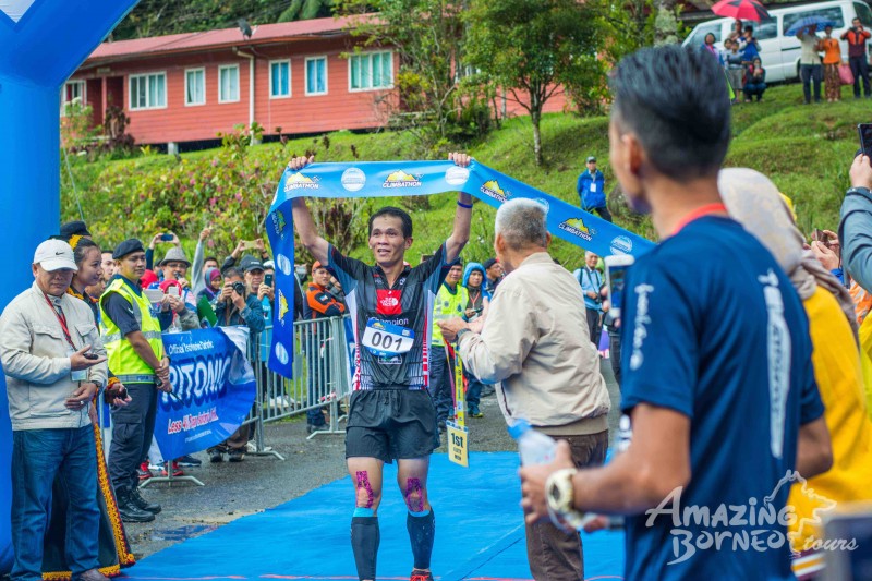 Safrey Emerged Victorious at Mount Kinabalu International Climbathon 2017!