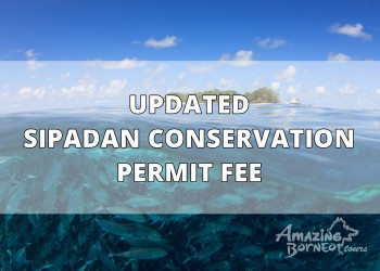 Updated Sipadan Conservation Permit Fee (Effective 14th AUG 2018)