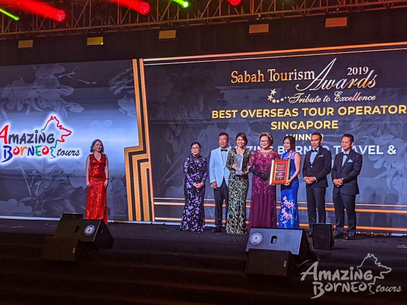 Amazing Borneo Won Two Awards at the Sabah Tourism Awards 2019!