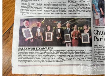 Sabah Wins Six Awards