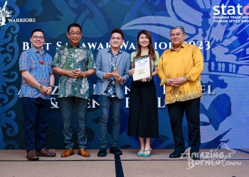 Amazing Borneo Won Top Travel Agency at Sarawak Warrior Award Night 2023