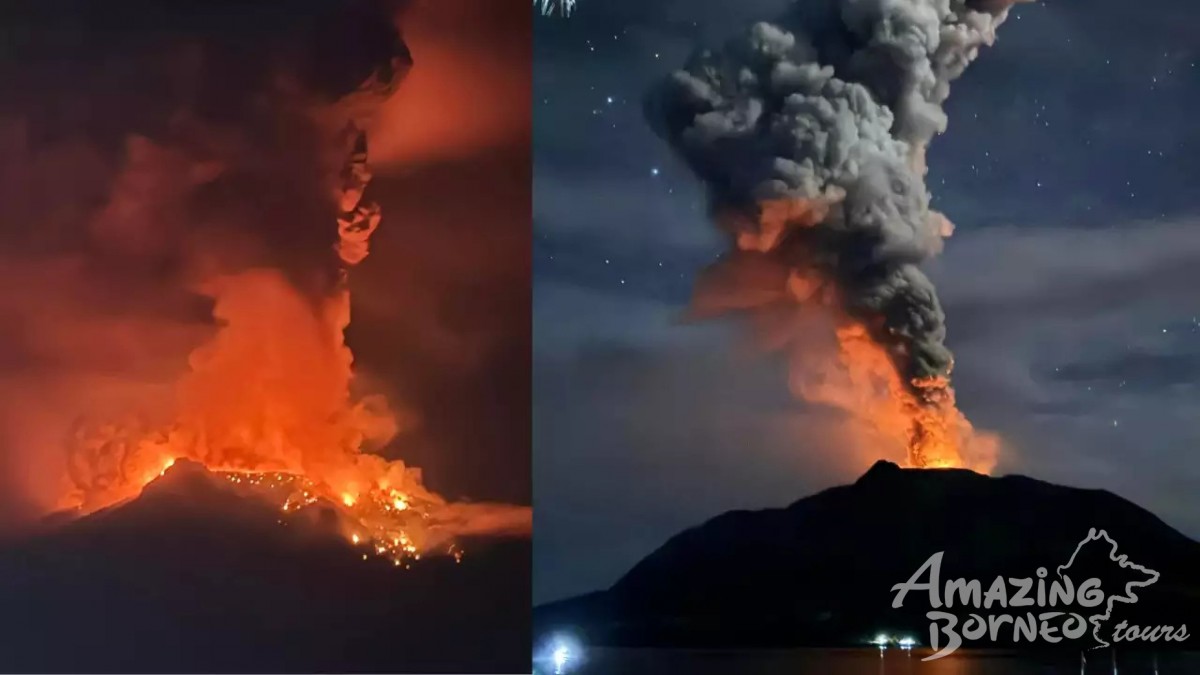 Sabah & Sarawak Flights Cancelled Due to Indonesia Volcano