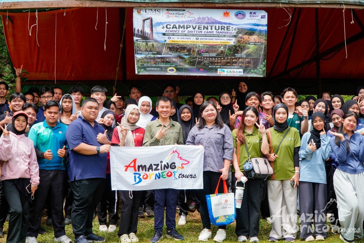 Amazing Borneo Supports UMS Students Through Industry-Led Tourism Team Building Programme