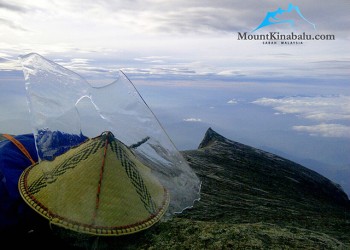 Ice Formation At Mount Kinabalu Summit