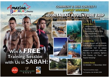 4D3N Adventure Trip Contest Results Announcement