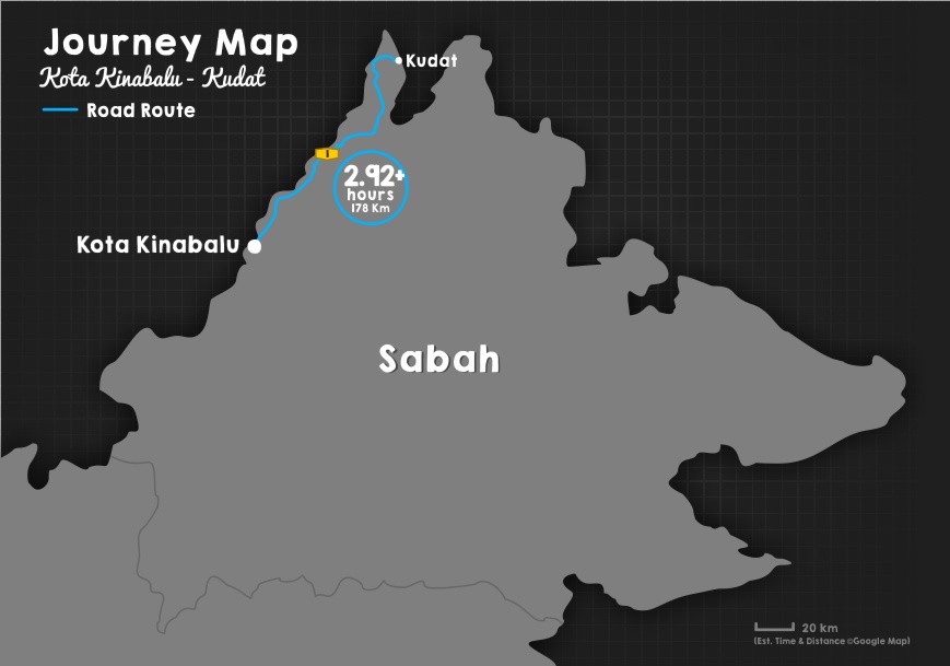 Map Kudat